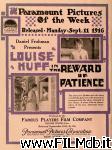 poster The Reward of Patience poster del film The Reward of Patience
