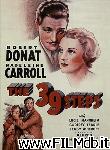 poster del film the 39 steps
