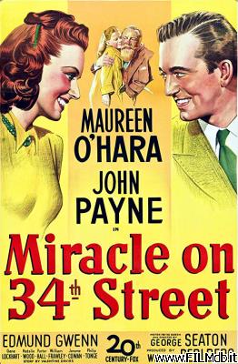 Locandina del film miracolo nella trentaquattresima strada