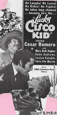 Poster of movie lucky cisco kid