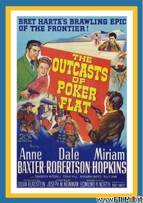 Affiche de film I banditi di Poker Flat