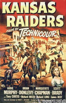 Poster of movie Kansas Raiders