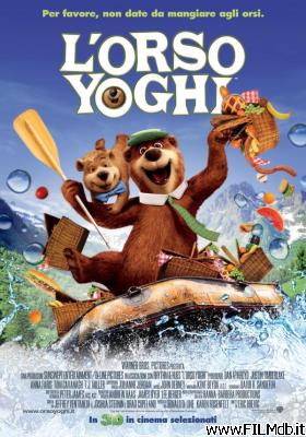 Affiche de film l'orso yoghi