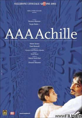 poster Locandina del film a.a.a. achille