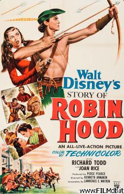 Poster of movie The Story of Robin Hood and His Merrie Men