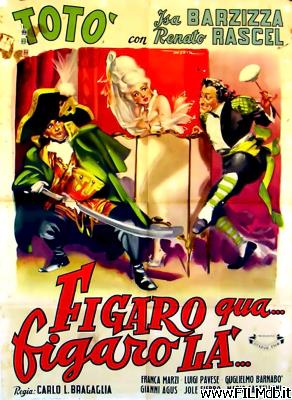 Affiche de film Figaro qui, Figaro là