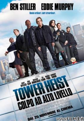 Locandina del film tower heist - colpo ad alto livello