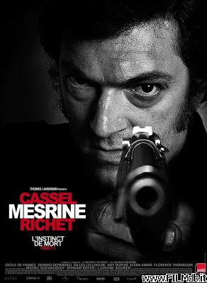Affiche de film Mesrine: l'instinct de mort