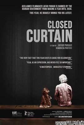 Affiche de film closed curtain