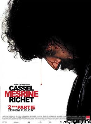 Affiche de film Mesrine: L'ennemi public numero 1