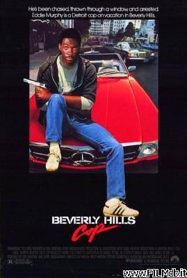 Locandina del film beverly hills cop - un piedipiatti a beverly hills