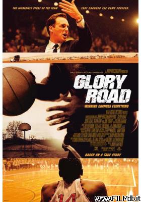 Locandina del film glory road - vincere cambia tutto