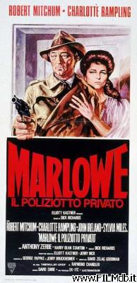 Affiche de film marlowe, poliziotto privato