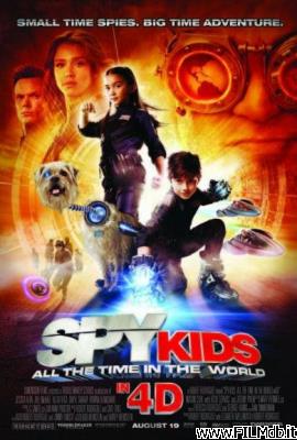 poster Locandina del film spy kids 4 - è tempo di eroi