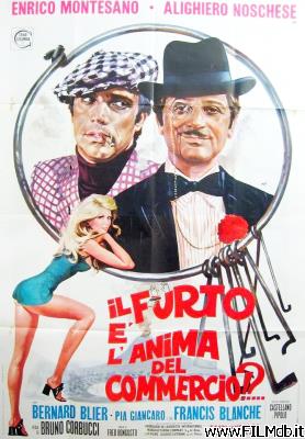 Cartel de la pelicula Il furto è l'anima del commercio!?...