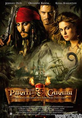 Locandina del film pirati dei caraibi: la maledizione del forziere fantasma