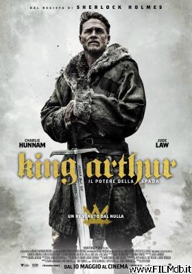 Affiche de film king arthur - il potere della spada