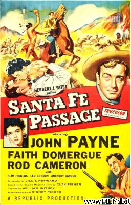 Affiche de film Le Passage de Santa Fé