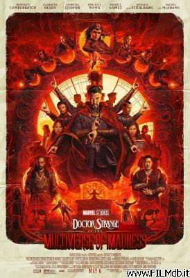 poster Cartel de la pelicula Doctor Strange en el multiverso de la locura