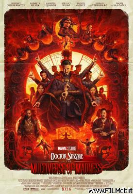 Cartel de la pelicula Doctor Strange en el multiverso de la locura