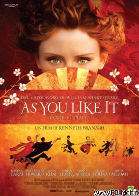 poster Cartel de la pelicula as you like it - come vi piace