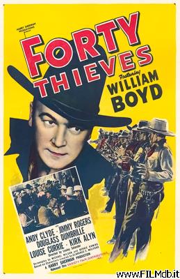 Locandina del film Forty Thieves