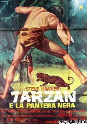 Locandina del film Tarzan e la pantera nera