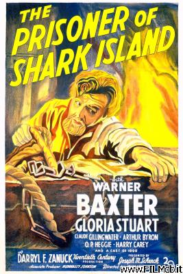 Locandina del film Il prigioniero dell'isola degli squali