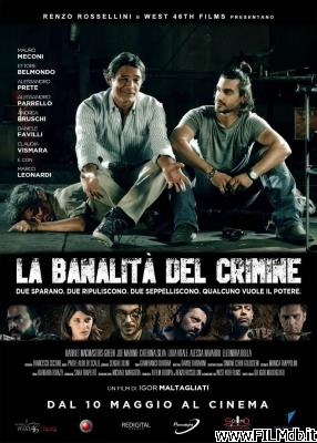 Affiche de film la banalità del crimine