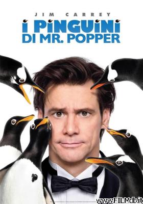 Cartel de la pelicula i pinguini di mister popper