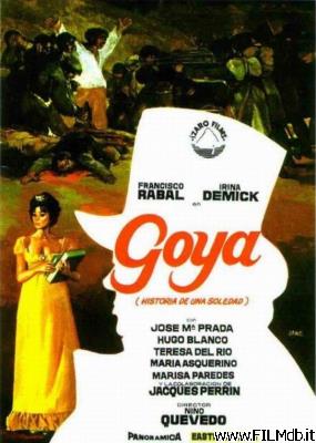 Poster of movie Goya, historia de una soledad