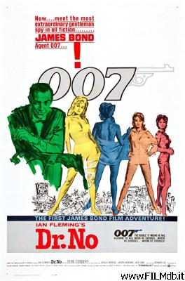 Cartel de la pelicula Agente 007 contra el Dr. No