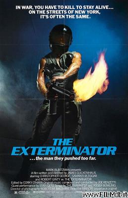 Affiche de film exterminator