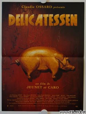 Affiche de film Delicatessen