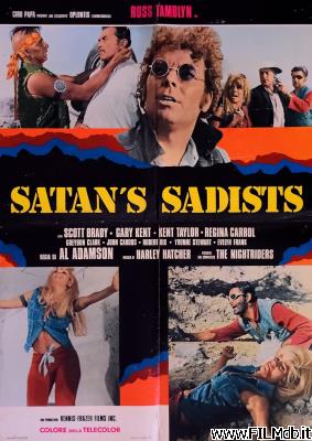 Cartel de la pelicula Los sádicos de Satán