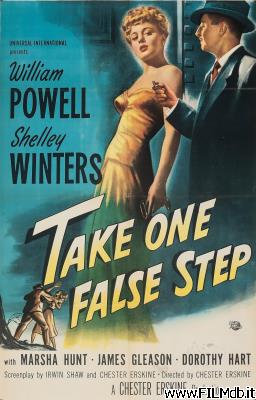 Poster of movie Take One False Step