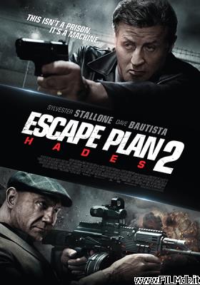 Locandina del film escape plan 2 - ritorno all'inferno