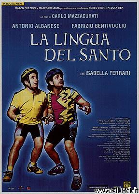 Locandina del film La lingua del santo