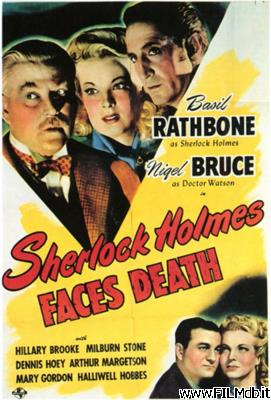 Locandina del film Sherlock Holmes di fronte alla morte