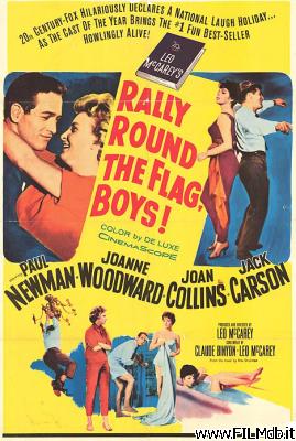 Poster of movie Rally 'round the Flag, Boys!