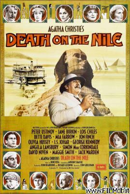 poster Locandina del film assassinio sul nilo