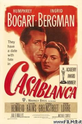 poster Locandina del film casablanca