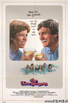 poster Affiche de film the four seasons