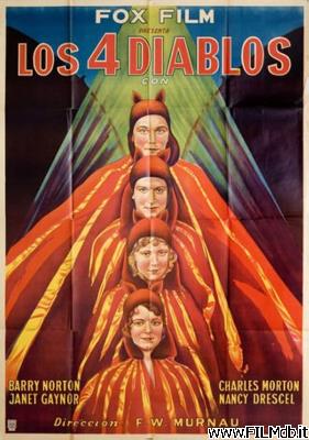 poster Affiche de film Quatre diables