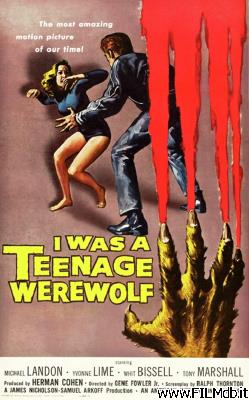 Poster of movie I Was a Teenage Werewolf