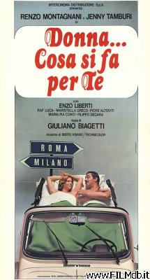 poster Locandina del film Donna... cosa si fa per te