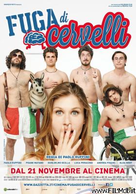 poster Locandina del film fuga di cervelli