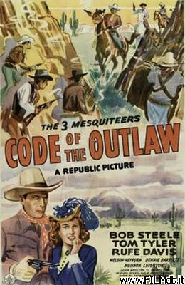 Affiche de film Code of the Outlaw