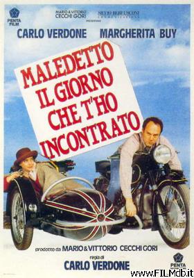 poster Affiche de film maledetto il giorno che t'ho incontrato