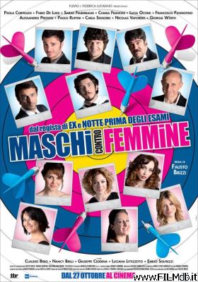 poster Locandina del film maschi contro femmine